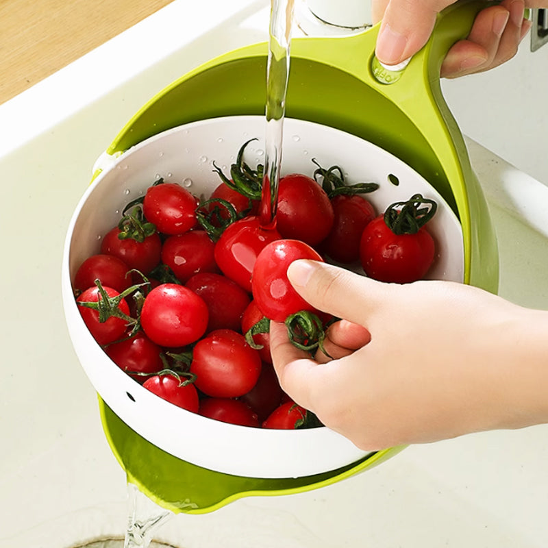 SpinDrain - spill-free draining in seconds