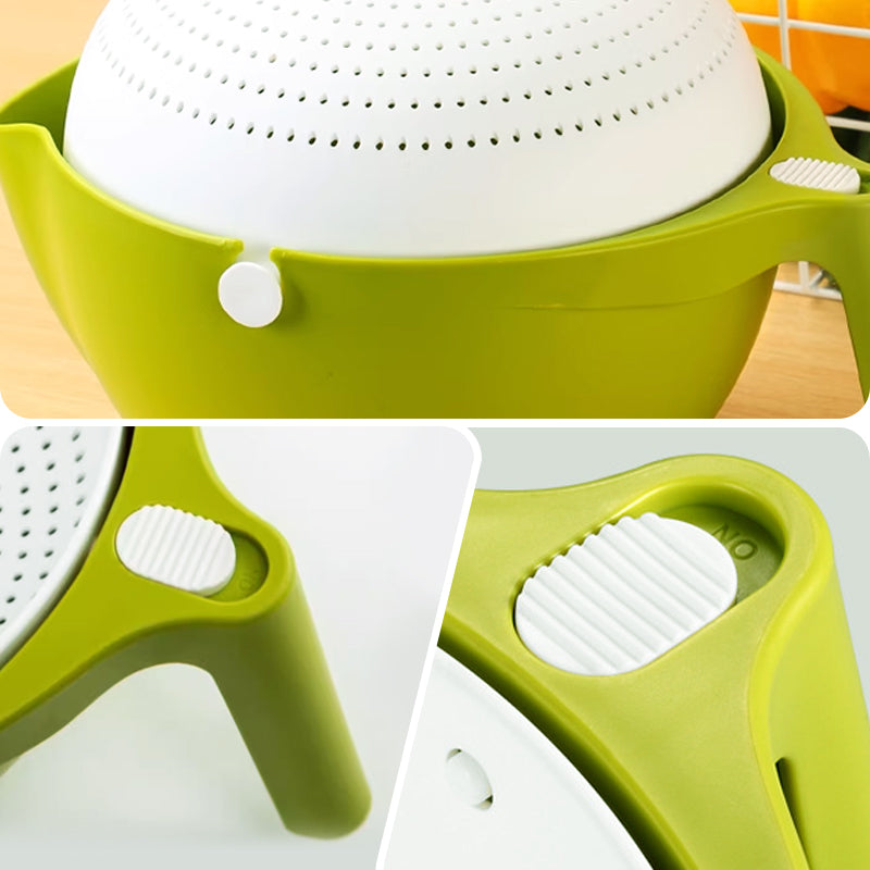 SpinDrain - spill-free draining in seconds