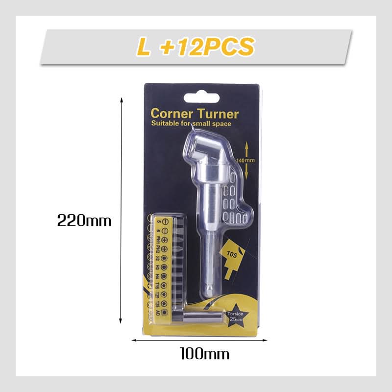 FlexBit - 105° rotating attachment for cordless screwdrivers