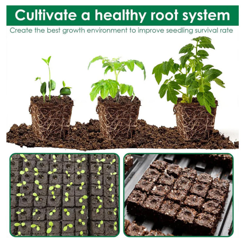 PlantForm - Manual root ball former, soil blocker, garden tool for sowing
