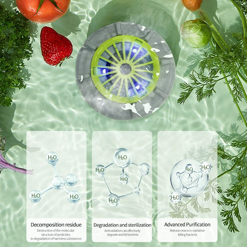 PureSpin - vegetables &amp; fruit hygienically clean, without chemicals