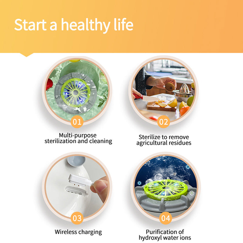 PureSpin - vegetables &amp; fruit hygienically clean, without chemicals