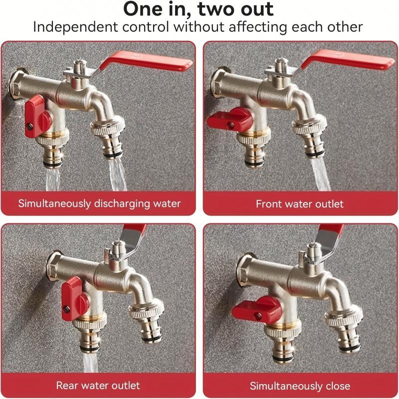 DualFlow Connect - Two connections, double the water consumption