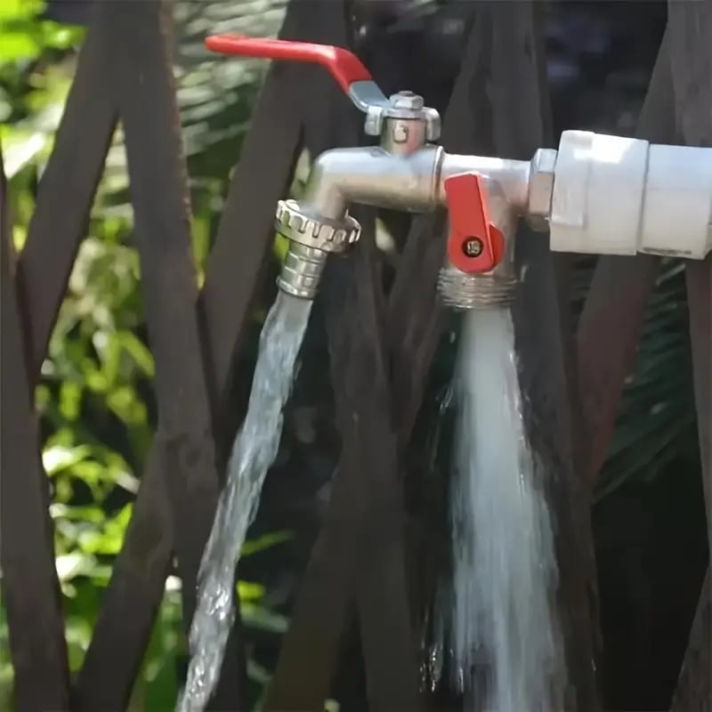 DualFlow Connect - Two connections, double the water consumption