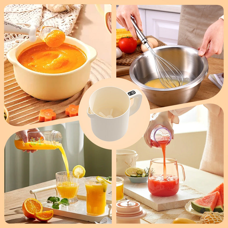 WhiskGenie - blends and strains in seconds. Cordless.