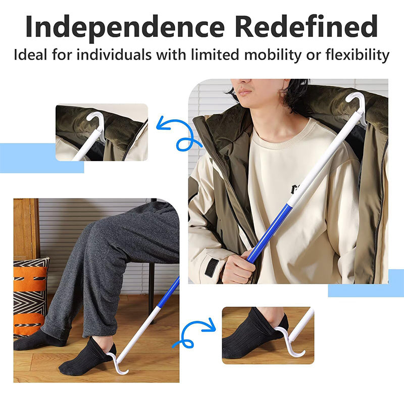 FlexEase - Putting on shoes. No bending. No help.