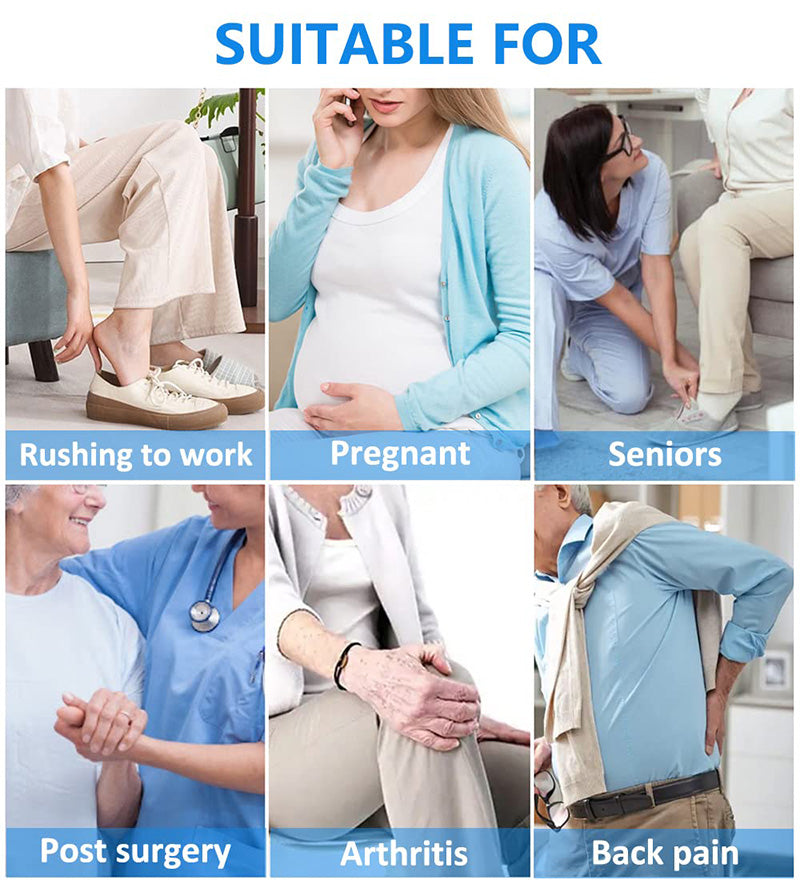 FlexEase - Putting on shoes. No bending. No help.