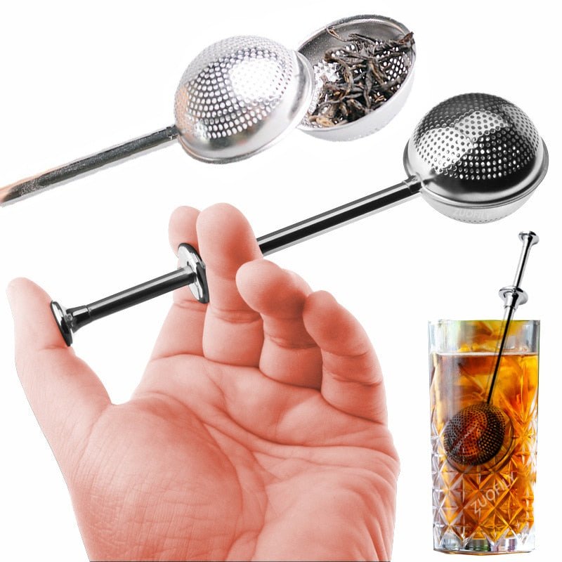 TeaRod - Stainless Steel Tea Filter with Long Handle [Last Day Sale]