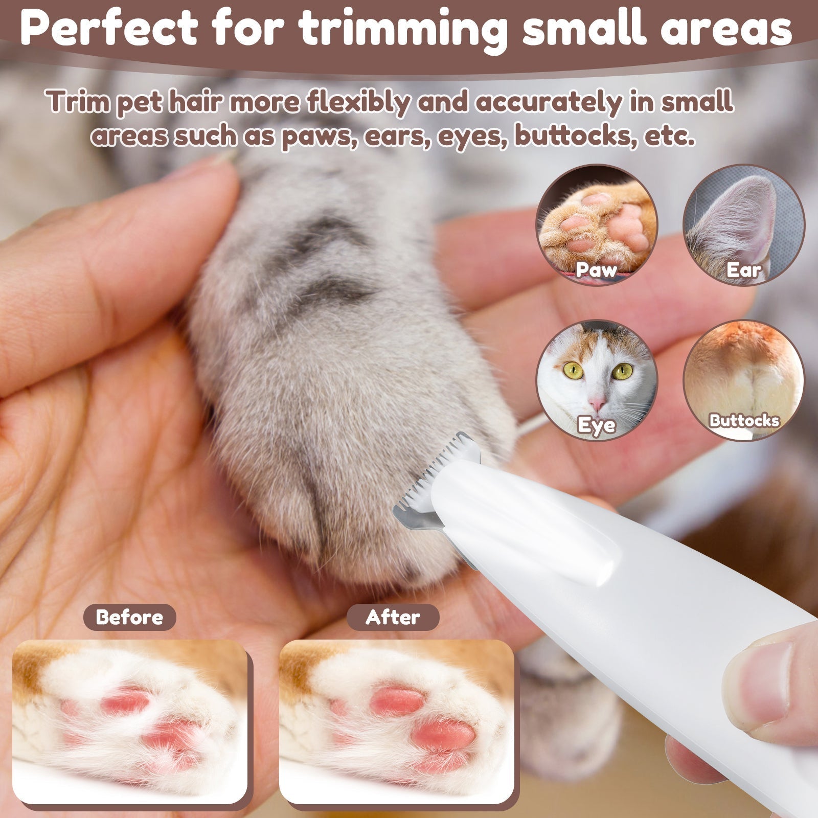 Buy 1+1 FREE | CleanPaws - LED Clipper Pro [Last-day discount] 