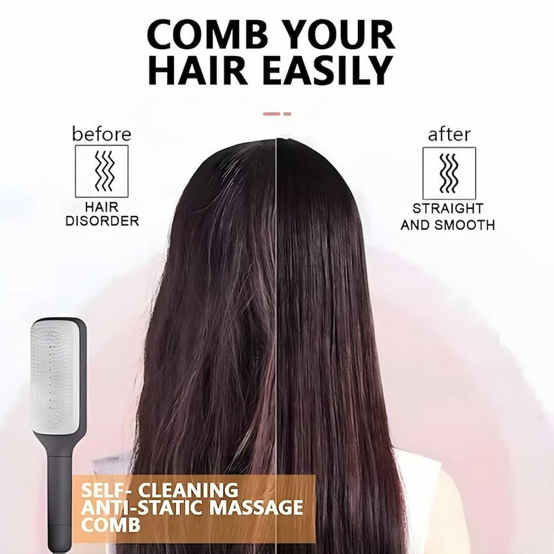 HushBrush - Twist, detangle &amp; stay clean!