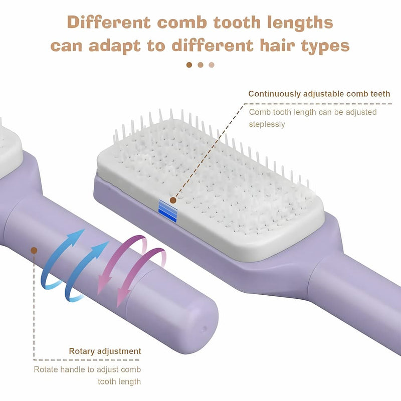 HushBrush - Twist, detangle &amp; stay clean!