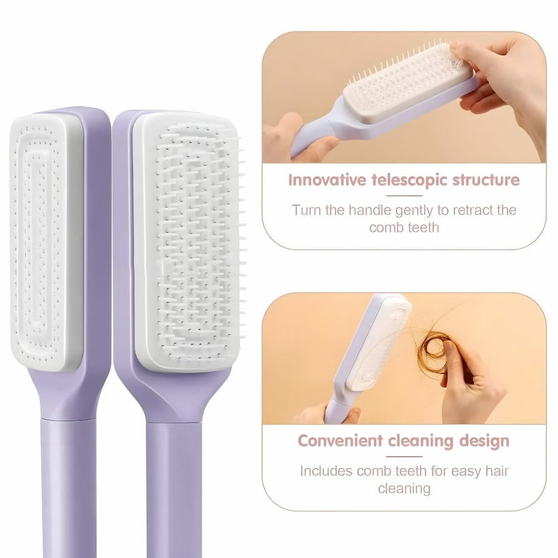 HushBrush - Twist, detangle &amp; stay clean!