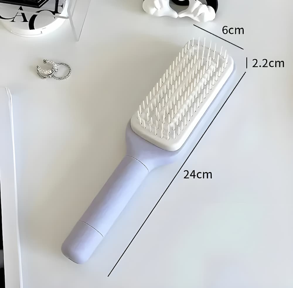 HushBrush - Twist, detangle &amp; stay clean!