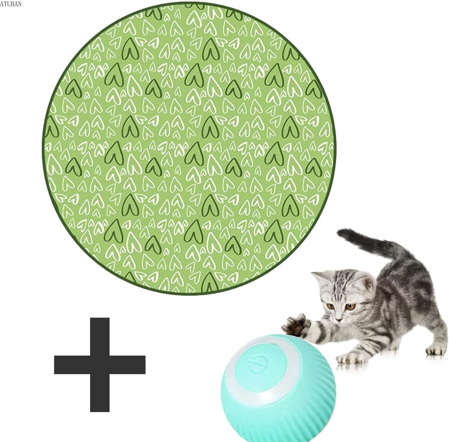 50% OFF | KittyBall™ - Electric Self-Rolling Cat Toy [Last Day Sale]