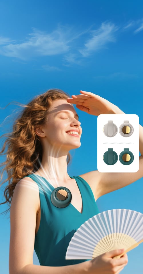 BreezeClip - your portable freshness, anytime, anywhere