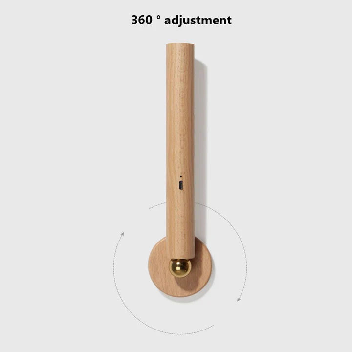 TimberGlow - Wooden wall lamp