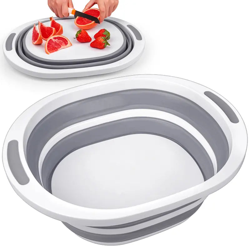 50% OFF | SlicingBasket - Multifunctional cutting boards and collapsible draining basket