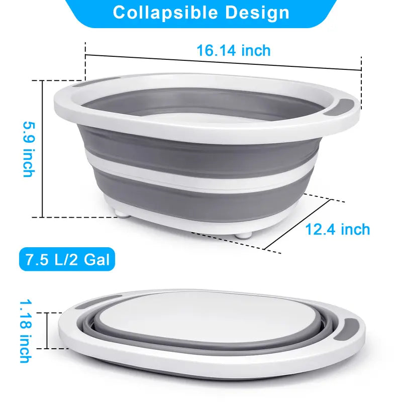50% OFF | SlicingBasket - Multifunctional cutting boards and collapsible draining basket
